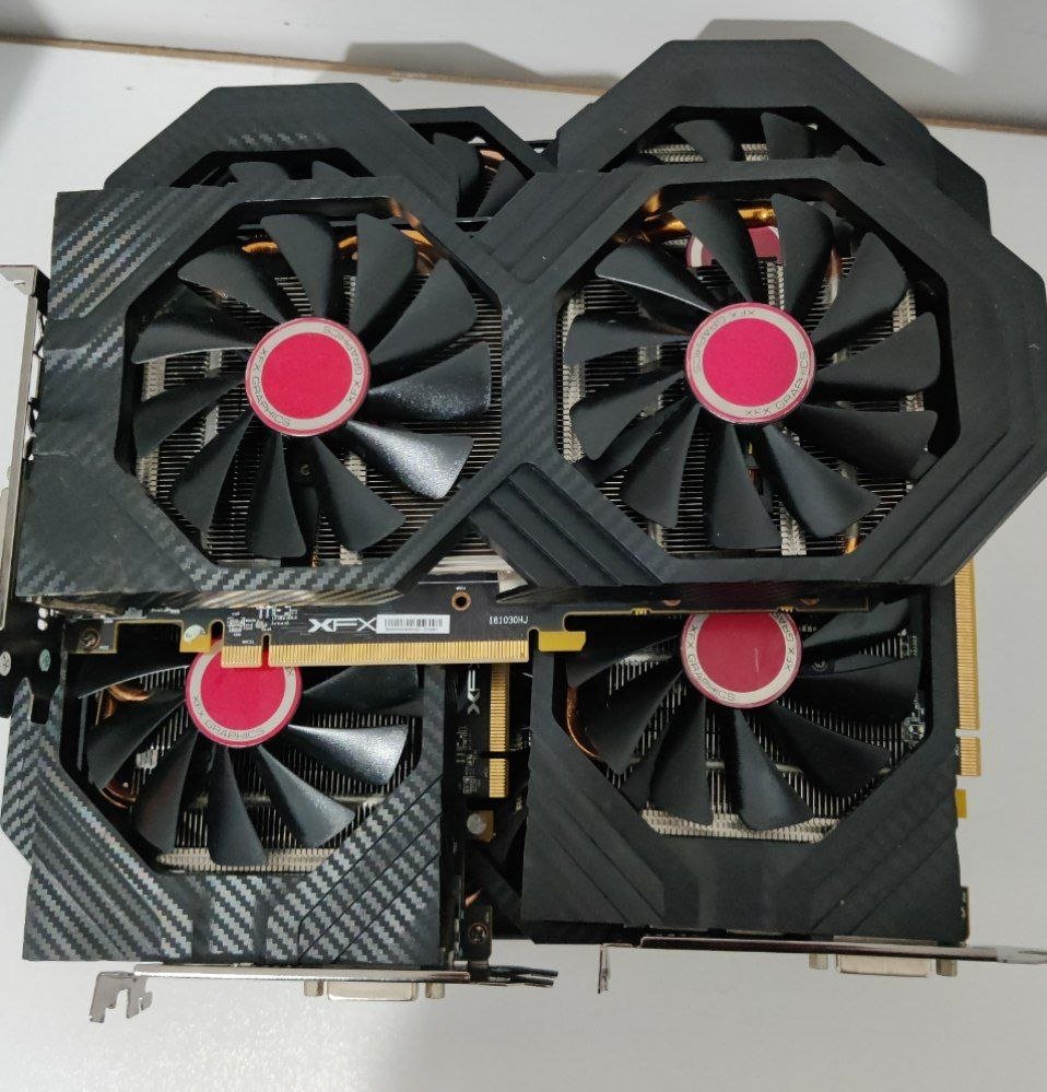 rx 580 xfx گرافیک