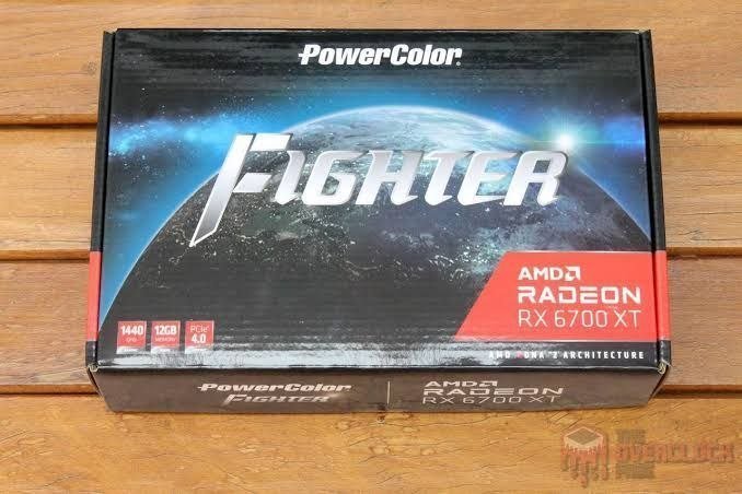 Power color FIGHTER Rx6700xt 12G