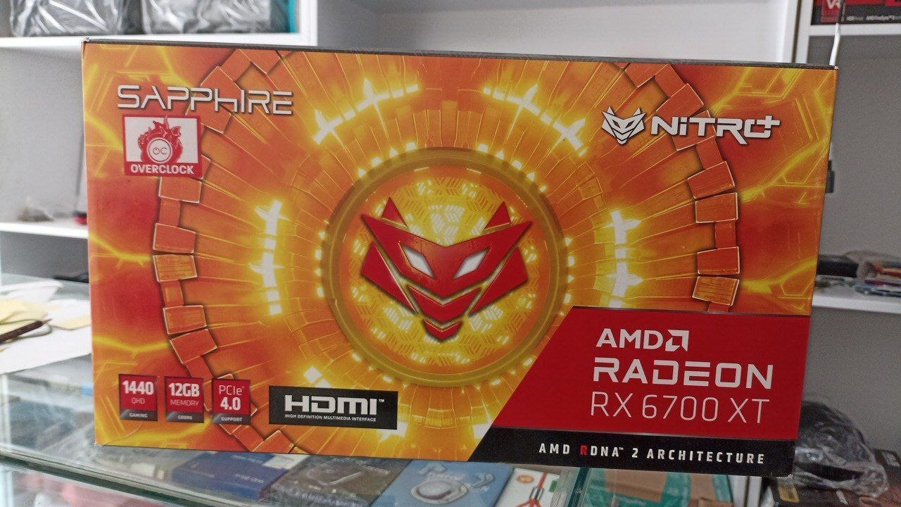 Sapphire nitro+ Rx 6700XT 12G